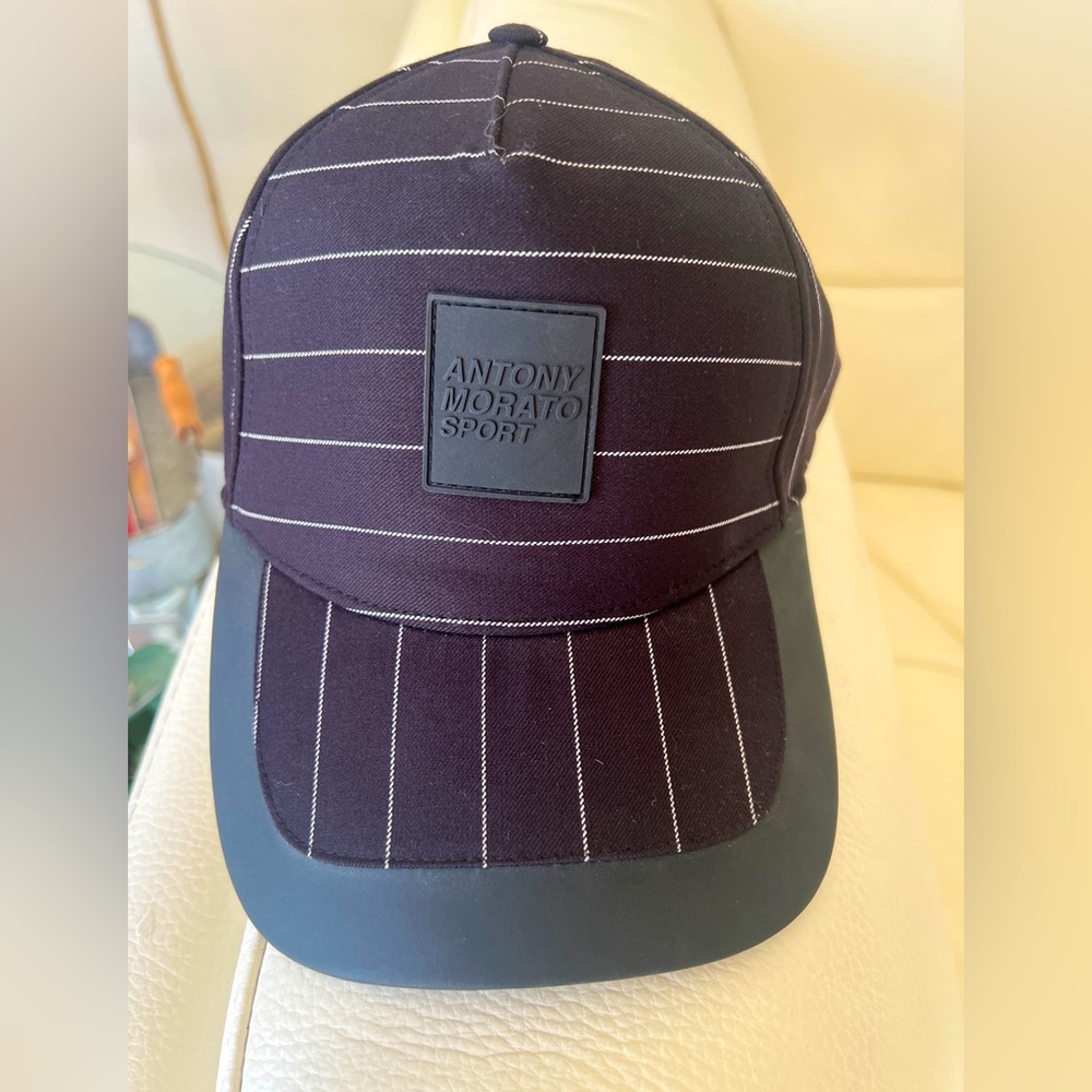 Antony Morato baseball cap mens, black, size Small/Medium authentic